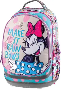 Ghiozdan școlar Play Seven - Minnie Mouse, Make It Rainbows, 1 compartiment