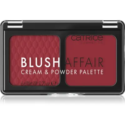 Catrice Blush Affair fard de obraz in doua culori culoare 050 Bold Berry 6 g