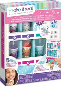 Set cosmetic Make it Real - Fruity Beauty, automat de vânzare