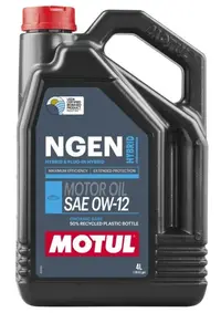 Ulei de motor MOTUL NGEN Hybrid 0W-12 4L