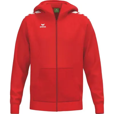Jachetă cu glugă Erima Cmpt Wings Red Junior