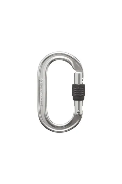 Karabinek wspinaczkowy Oval Keylock Zakręcany