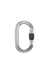 Karabinek wspinaczkowy Oval Keylock Zakręcany