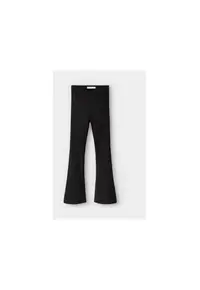 Pantaloni fete - 303697556 - Viscoza/Poliester - Negru - Negru