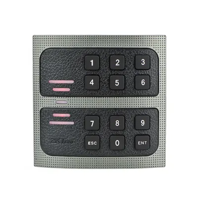 Cititor de proximitate cu tastatura ZKTeco ACC-ER-KR502EL, Wiegand 34, EM, cod PIN, 125 KHz, interior/exterior