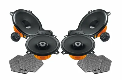 Pachet difuzoare auto Hertz Dieci dedicat Renault Megane 2 (2002 - 2009)