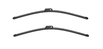 Set lamele stergator parbriz VALEO SILENCIO FLAT BLADE 574320, lungime 580 mm, 590 mm, lama stergator lata, pentru AUDI A8 D3 (4E2, 4E8)