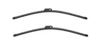Set lamele stergator parbriz VALEO SILENCIO FLAT BLADE 574320, lungime 580 mm, 590 mm, lama stergator lata, pentru AUDI A8 D3 (4E2, 4E8)