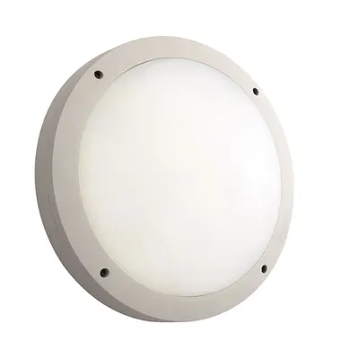 Aplica pentru iluminat decorativ exterior, Luik plain white textured casing