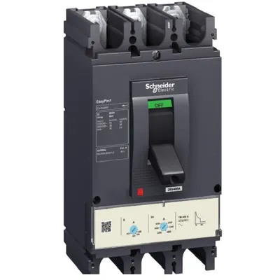 Intrerupator compact cu declansator tip usol Easypact CVS400F TM400D 3P 400A Schneider LV540306