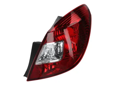 Stop tripla lampa spate dreapta potrivit OPEL CORSA HATCHBACK 2006-2011 - (Semnalizator alb, culoare sticla fumuriu)