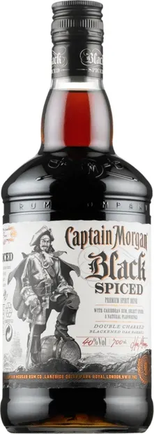 Rom Captain Morgan Black Spiced 40% Alc. 0.7l