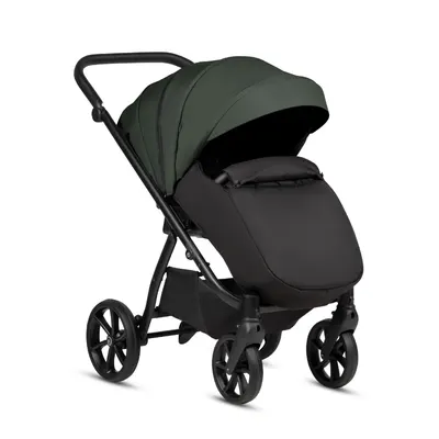 Carucior 2 in 1 Tutis Uno 6+ Pistaccio 144, sezut reversibil, spatar reglabil, cadru din aluminiu, amortizoare, roti cu blocare, greutate admisa 22 kg