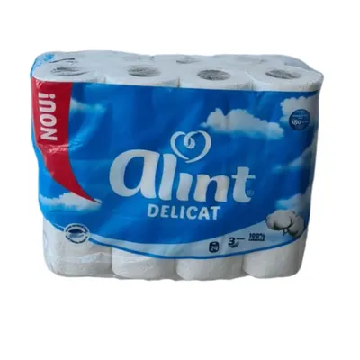 Hartie Igienica Alint Delicat, 3 Straturi, 24 Role