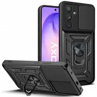Husa pentru Samsung Galaxy S26 FE / S25 FE, Techsuit, CamShield, Neagra