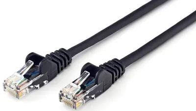 Cablu de rețea Manhattan - 2075100007, CAT5E, 5 m, negru