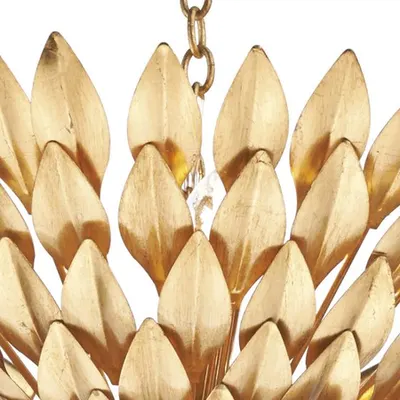 Lampa suspendata Volcano 5 Light Pendant Gold