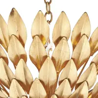 Lampa suspendata Volcano 5 Light Pendant Gold