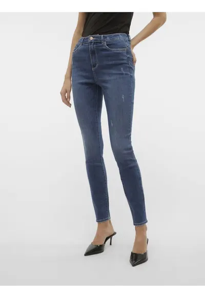 Blugi skinny cu talie medie Sophia