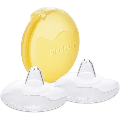 Protectii din silicon pentru mameloane marimea S, 2 bucati, Medela