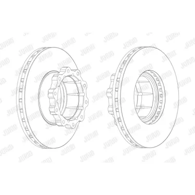 Disc frana JURID 567555J
