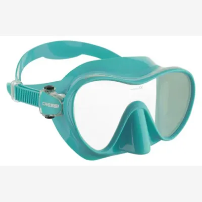 Ochelari scufundări CRESSI Frameless fără ramă cu suprafață turnată F1 Turcoaz