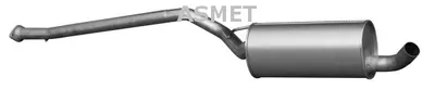 Toba esapament mijloc FORD TOURNEO CONNECT, TRANSIT CONNECT 1.8D intre 2002-2013