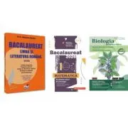 Pachet Bacalaureat 2026. Limba si literatura romana, Matematica M-stiintele-naturii si M-tehnologic si Biologia pe intelesul tuturor clasele 9-10