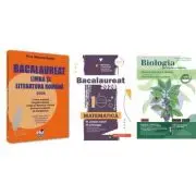 Pachet Bacalaureat 2026. Limba si literatura romana, Matematica M-stiintele-naturii si M-tehnologic si Biologia pe intelesul tuturor clasele 9-10