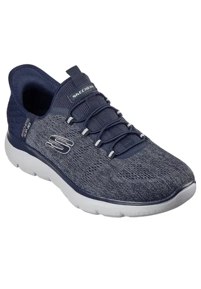 Pantofi Sport Skechers Model Summits - Key Pace Slip-ins Culoare Albastru