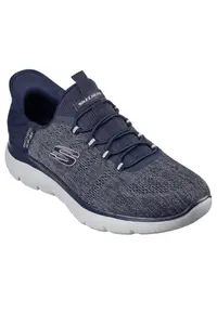 Pantofi Sport Skechers Model Summits - Key Pace Slip-ins Culoare Albastru