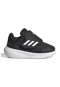 Pantofi sport cu velcro Runfalcon 3.0 - Negru/Alb optic