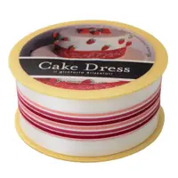 Bandă decorativă Cake Dress, pentru torturi și prăjituri, 4.5cm x 20m, Mini Stripes Roz