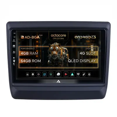Navigatie Isuzu D-MAX (2020+), Android, A-Octacore 4GB RAM + 64GB ROM, 9 Inch - AD-BGA9004+AD-BGRKIT316