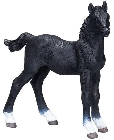 Figurina Mojo Horses - Armasar hanoverian negru