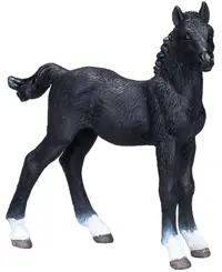 Figurina Mojo Horses - Armasar hanoverian negru