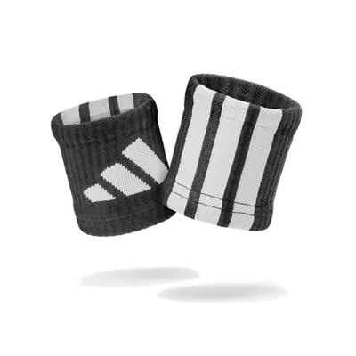 Adidas – Protecții pentru încheietură - 8 cm - Black/White