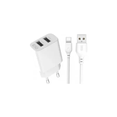 Incarcator retea USB 2.4A cu cablu Type-C Cod: XO-L109C