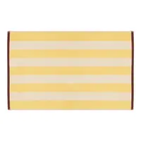 Covoraș de baie galben din material textil 50x80 cm Gobo – noo.ma