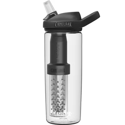 Bidon Camelbak Eddy® + filtered by LifeStraw® with Tritan™ Renew - Clear, 20OZ