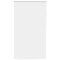 Gossi jaluza cu role opace alb 120x210 cm latime material 116,6 cm