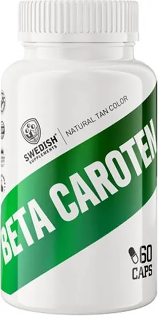 Beta Carotene, 60 capsule, Swedish Supplements