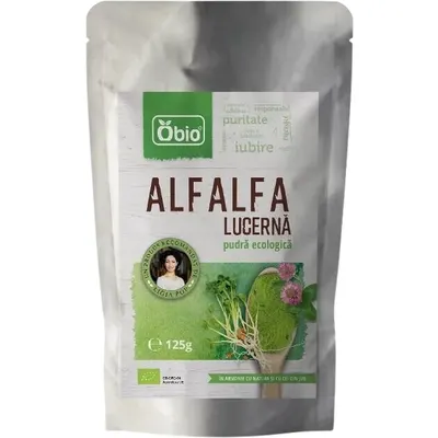 Alfalfa Pulbere Ecologica/Bio 125g