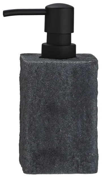 Dozator de săpun lichid Wenko - Villata, 300ml, 7 x 15 x 7 cm, gri