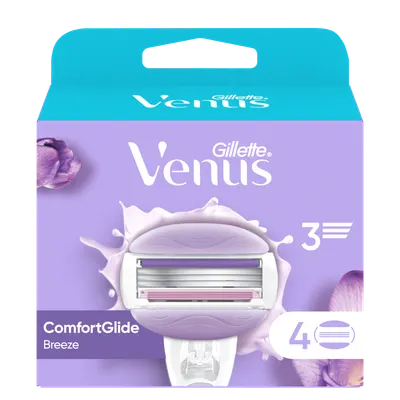 Set rezerve aparat de ras Venus ComfortGlide Breeze, 4 bucati, Gillette