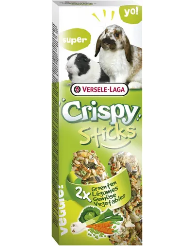 VERSELE-LAGA Crispy Sticks din legume pentru iepuri si rozatoare 110 g