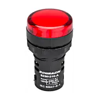 Lampa de semnalizare cu LED, monobloc, 24V-AC/DC, rosu