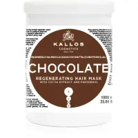 Kallos Kallos Classic Chocolate masca pentru regenerare pentru păr uscat și deteriorat 1000 ml