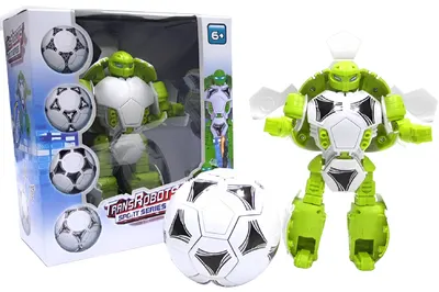Transformarea robotului Raya Toys - Mingea de fotbal