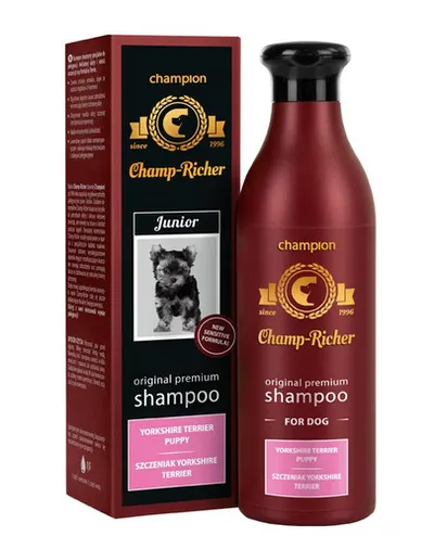 Șampon concentrat pentru pui Yorkshire Terrier DERMAPHARM Champ-Richer, 250 ml